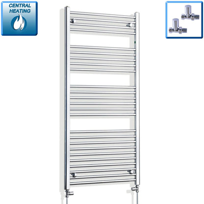 Chrome Heated Towel Rail