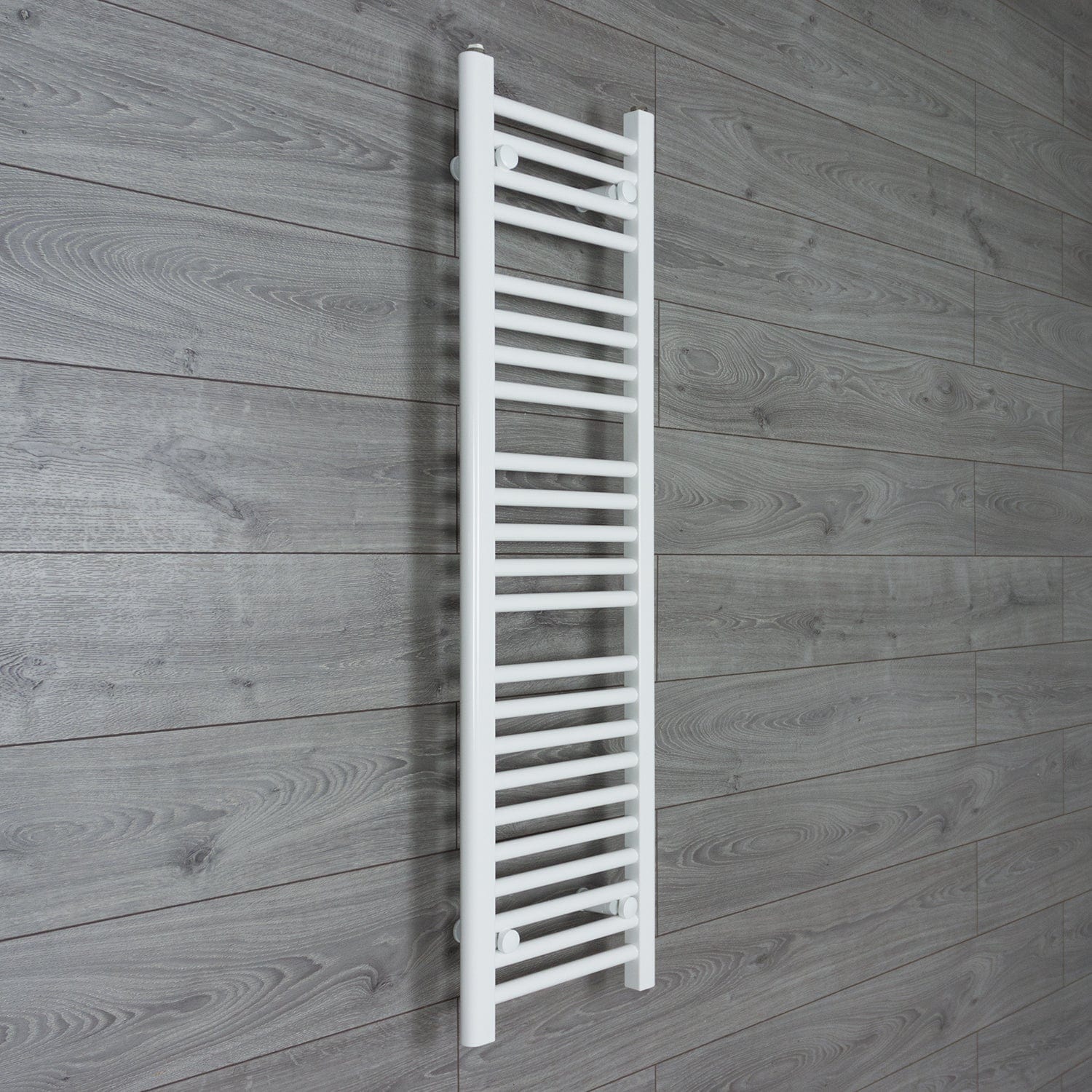 Towel Rail Only 400mm Wide 1200mm High Flat White Heated Towel Rail Radiator