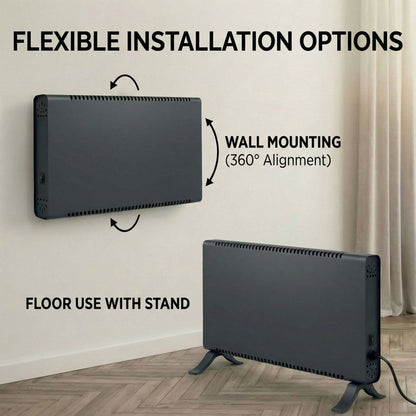 2000W Electric Convector Heater – Portable Freestanding Radiator