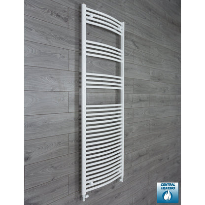 White Heated Towel Rail 600 x 1760mm
