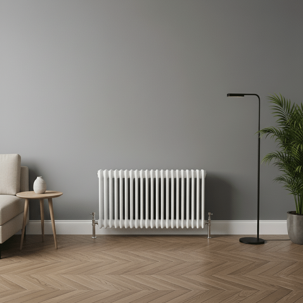 White Designer Radiator