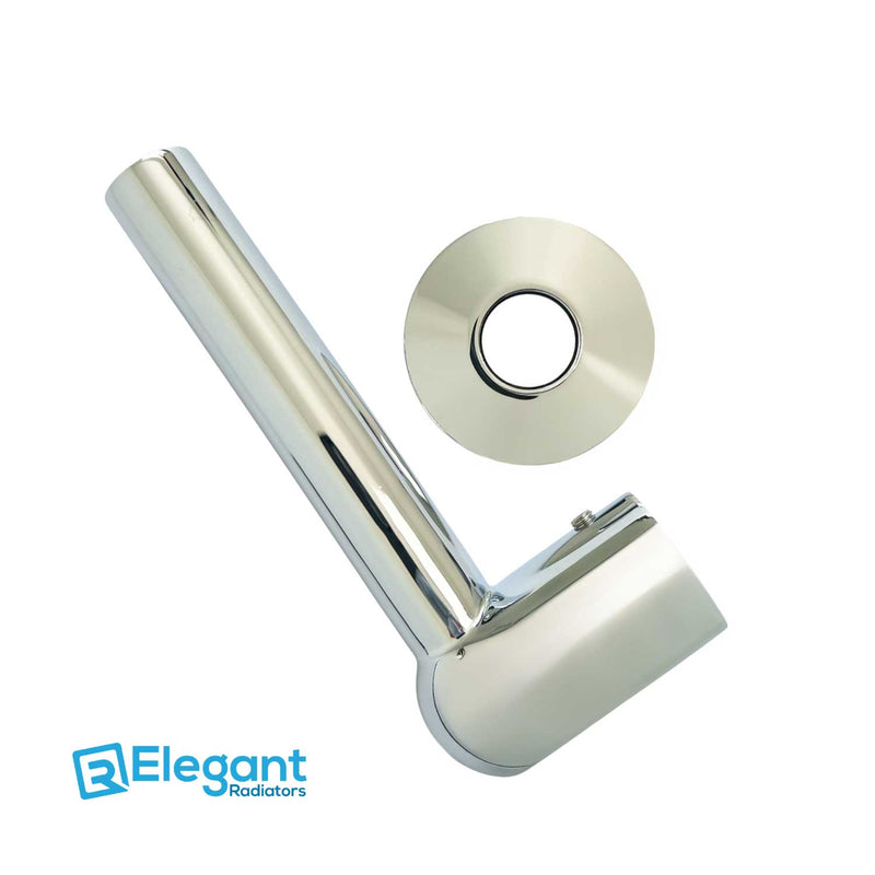 Modern Element Shroud – Brass Cover for Towel Rails