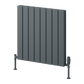 Reina Piatto Horizontal Aluminium Radiator