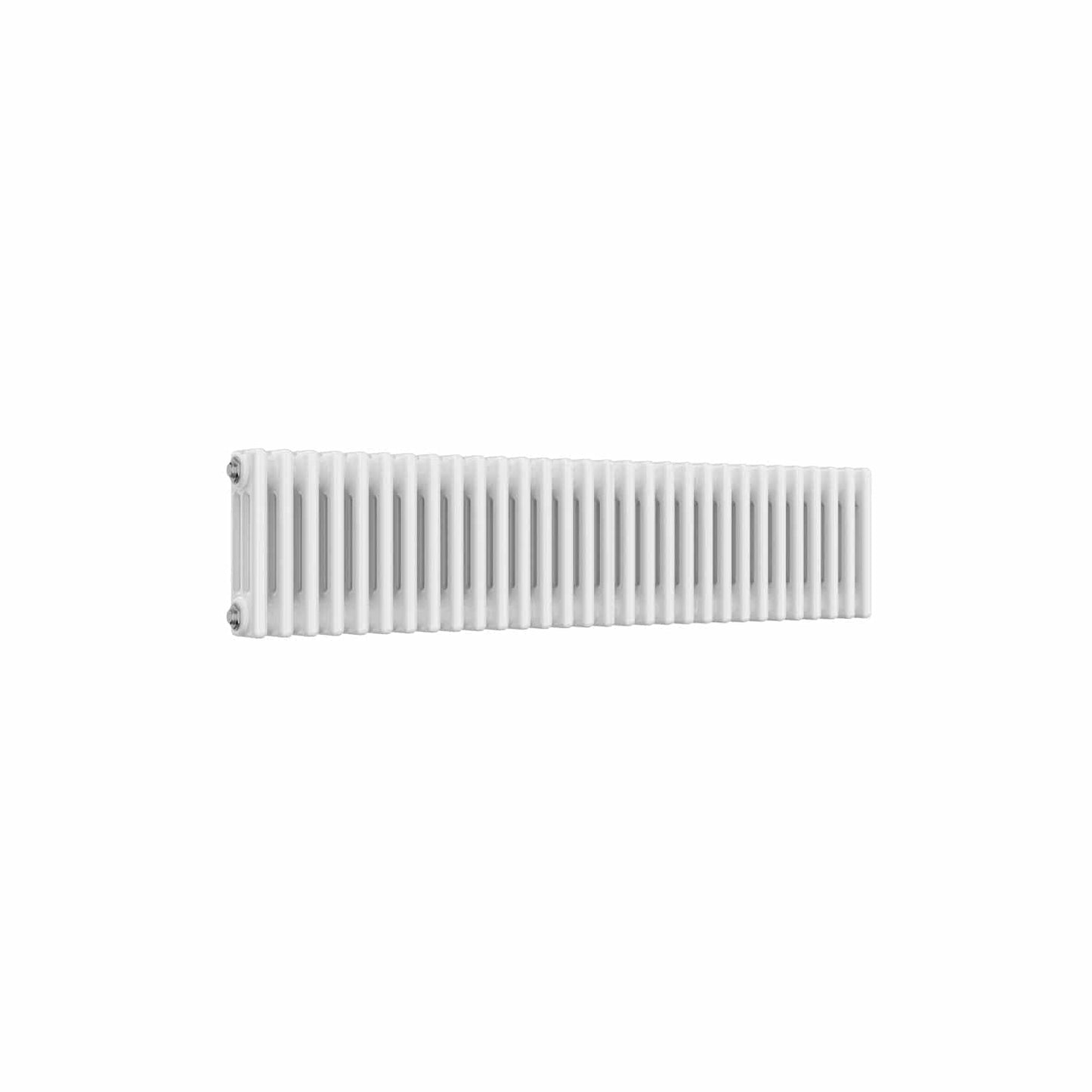 3 Column / 300 x 1370 mm Reina Colona White Traditional Column Horizontal Radiator