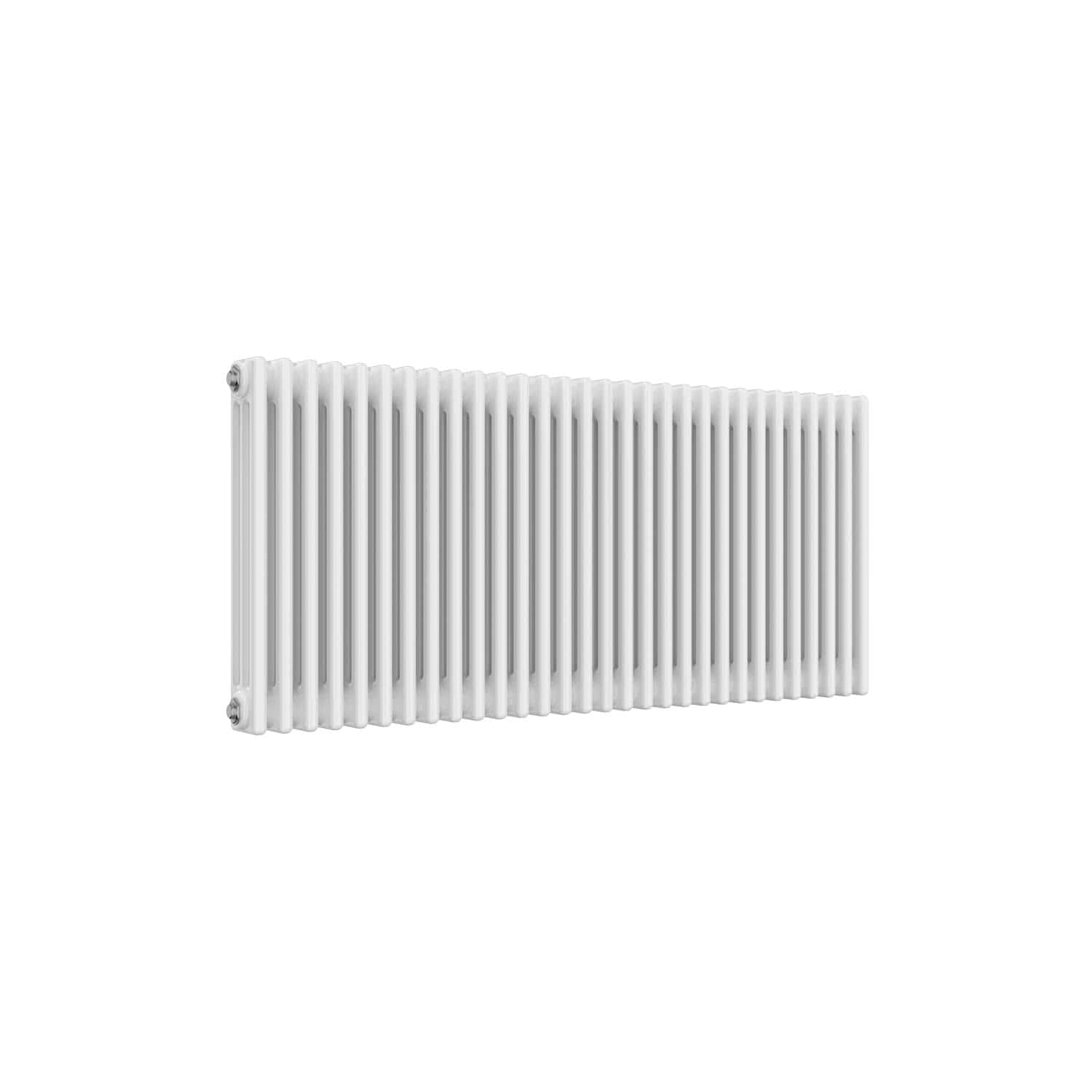 3 Column / 600 x 1370 mm Reina Colona White Traditional Column Horizontal Radiator