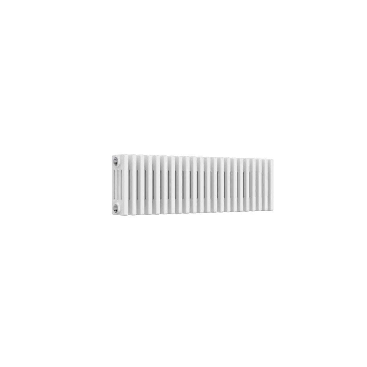 4 Column / 300 x 1370 mm Reina Colona White Traditional Column Horizontal Radiator