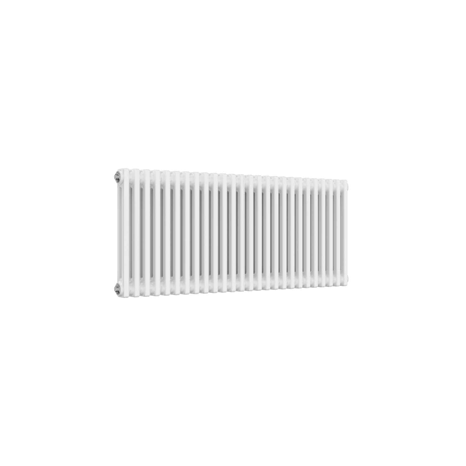 2 Column / 500 x 1190 mm Reina Colona White Traditional Column Horizontal Radiator