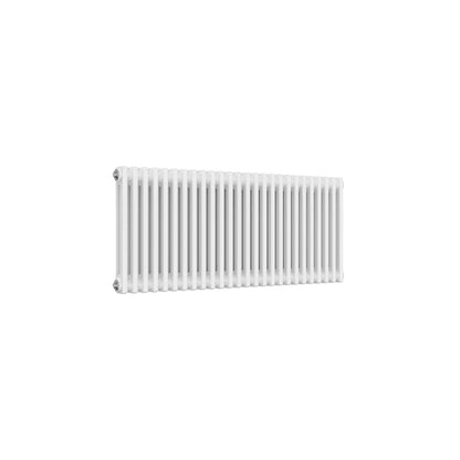 2 Column / 500 x 1190 mm Reina Colona White Traditional Column Horizontal Radiator