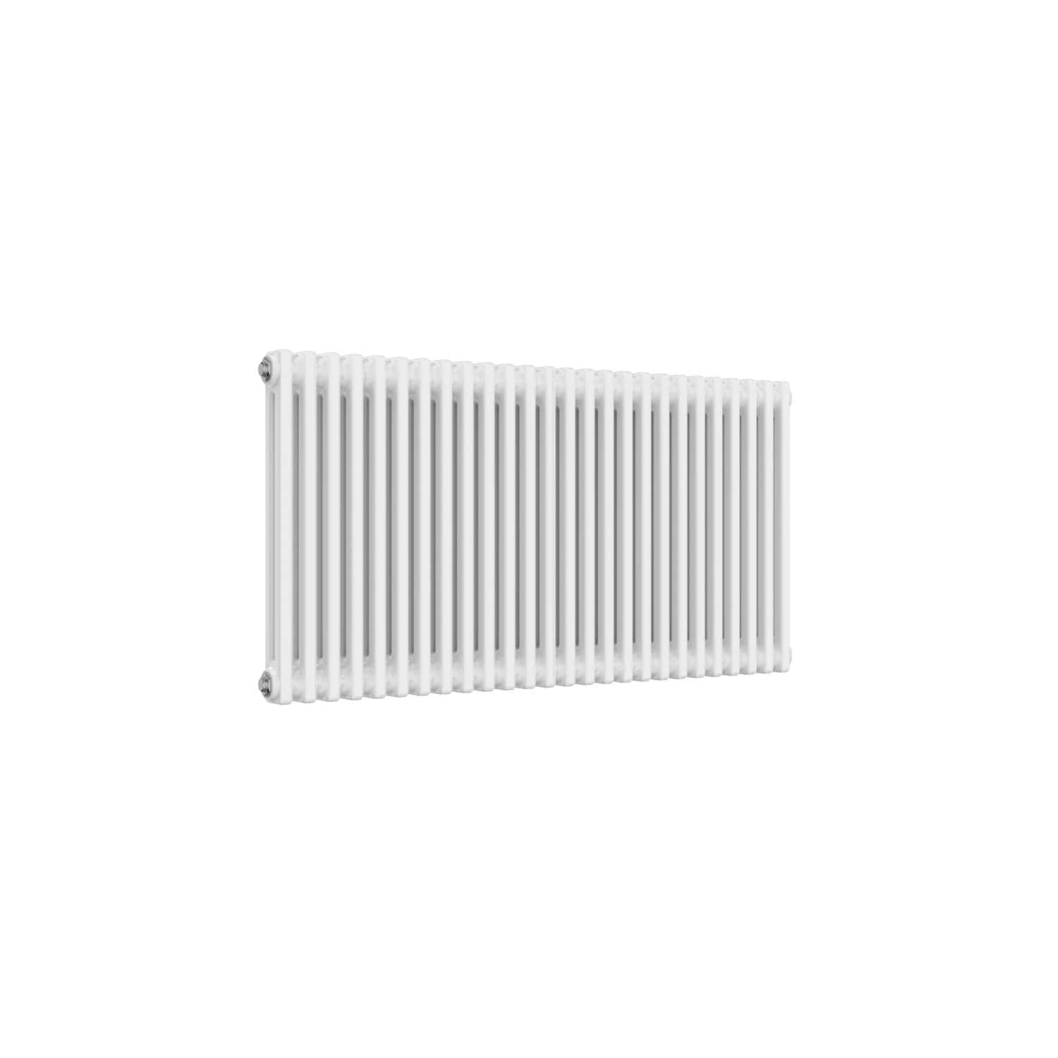 2 Column / 600 x 1190 mm Reina Colona White Traditional Column Horizontal Radiator