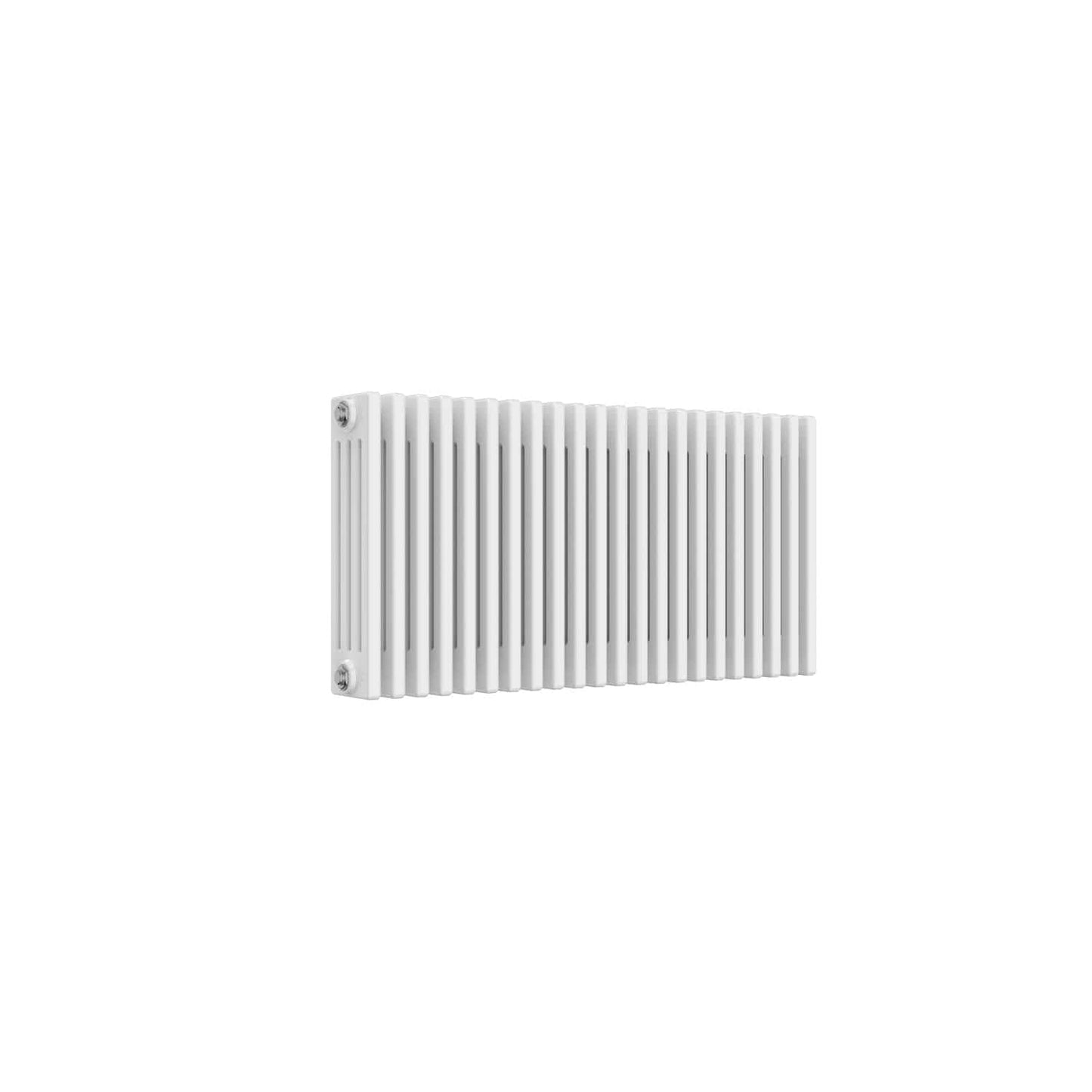4 Column / 500 x 1190 mm Reina Colona White Traditional Column Horizontal Radiator