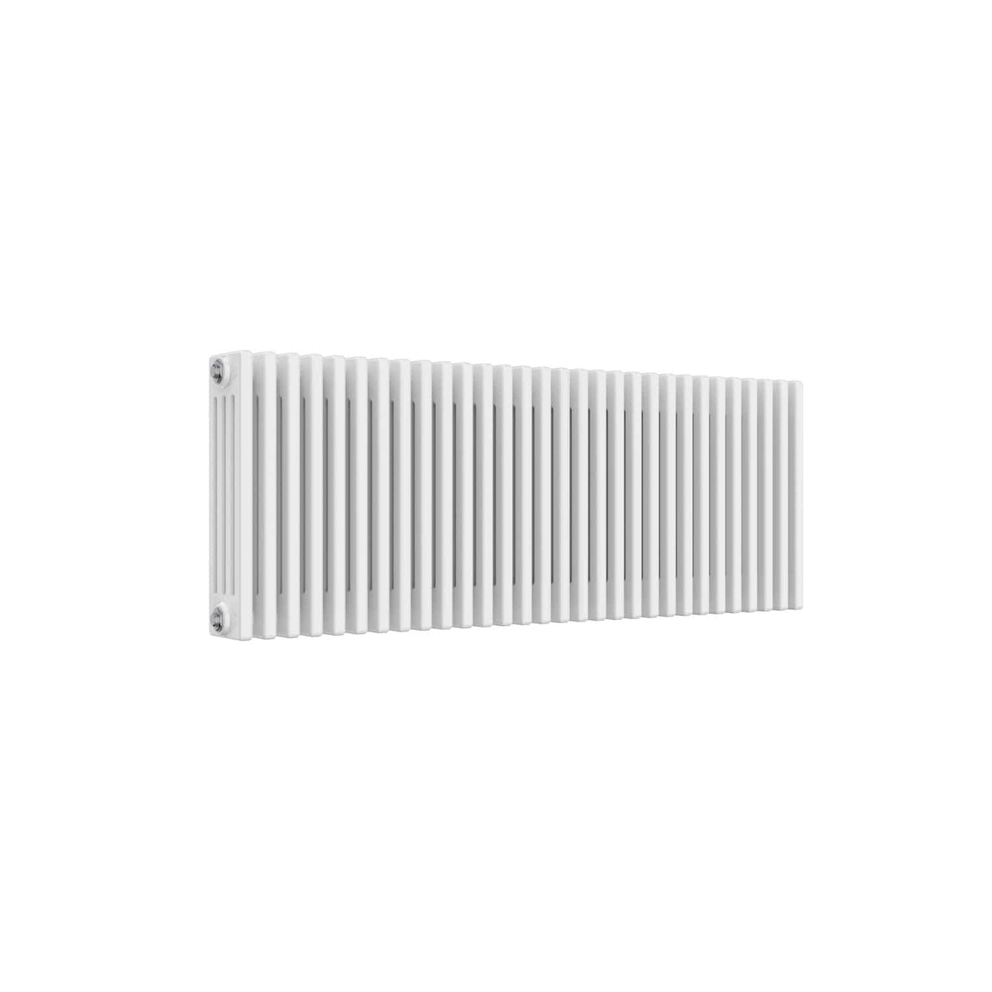 4 Column / 500 x 1370 mm Reina Colona White Traditional Column Horizontal Radiator