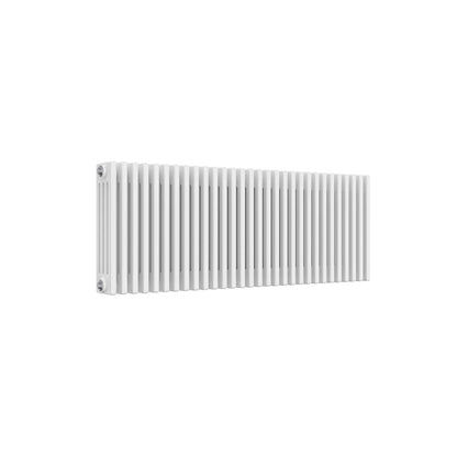 4 Column / 500 x 1370 mm Reina Colona White Traditional Column Horizontal Radiator