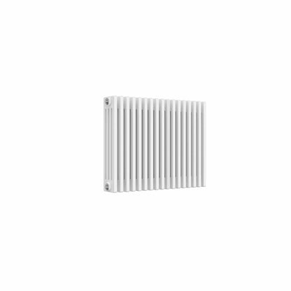 4 Column / 600 x 785 mm Reina Colona White Traditional Column Horizontal Radiator
