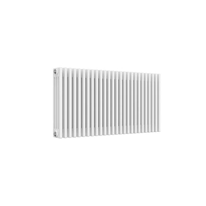 4 Column / 600 x 1010 mm Reina Colona White Traditional Column Horizontal Radiator