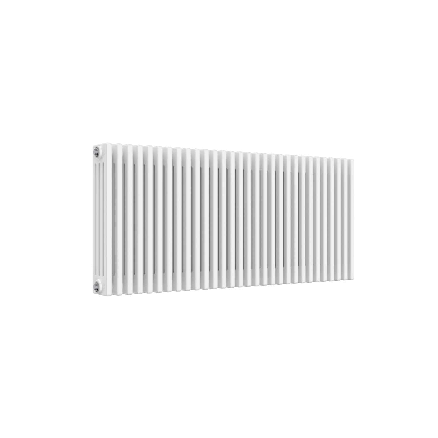 4 Column / 600 x 1370 mm Reina Colona White Traditional Column Horizontal Radiator