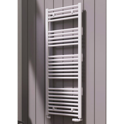 Reina Diva Designer Flat White Heated Towel Radiator