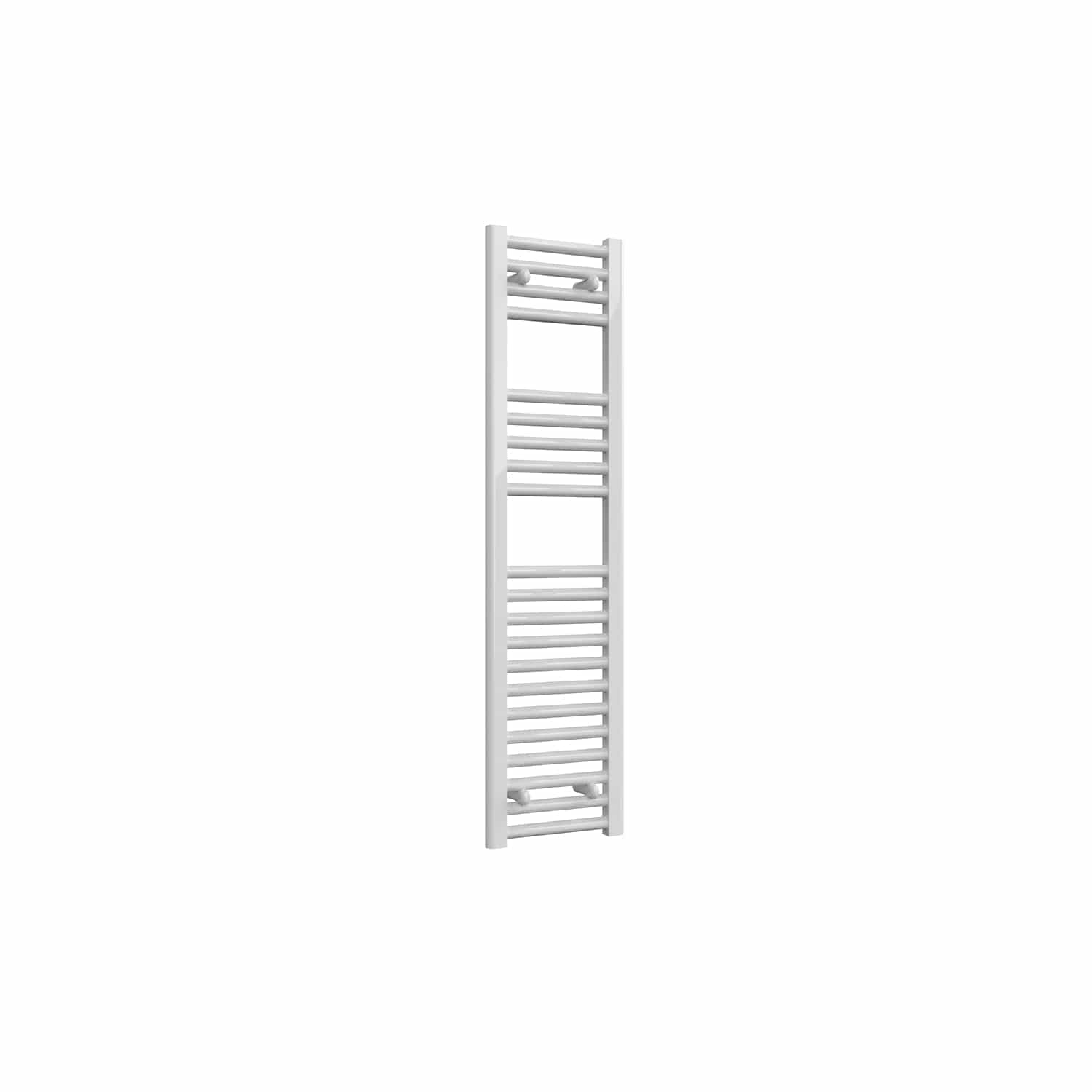 1200 x 300 mm Reina Diva Designer Flat White Heated Towel Radiator