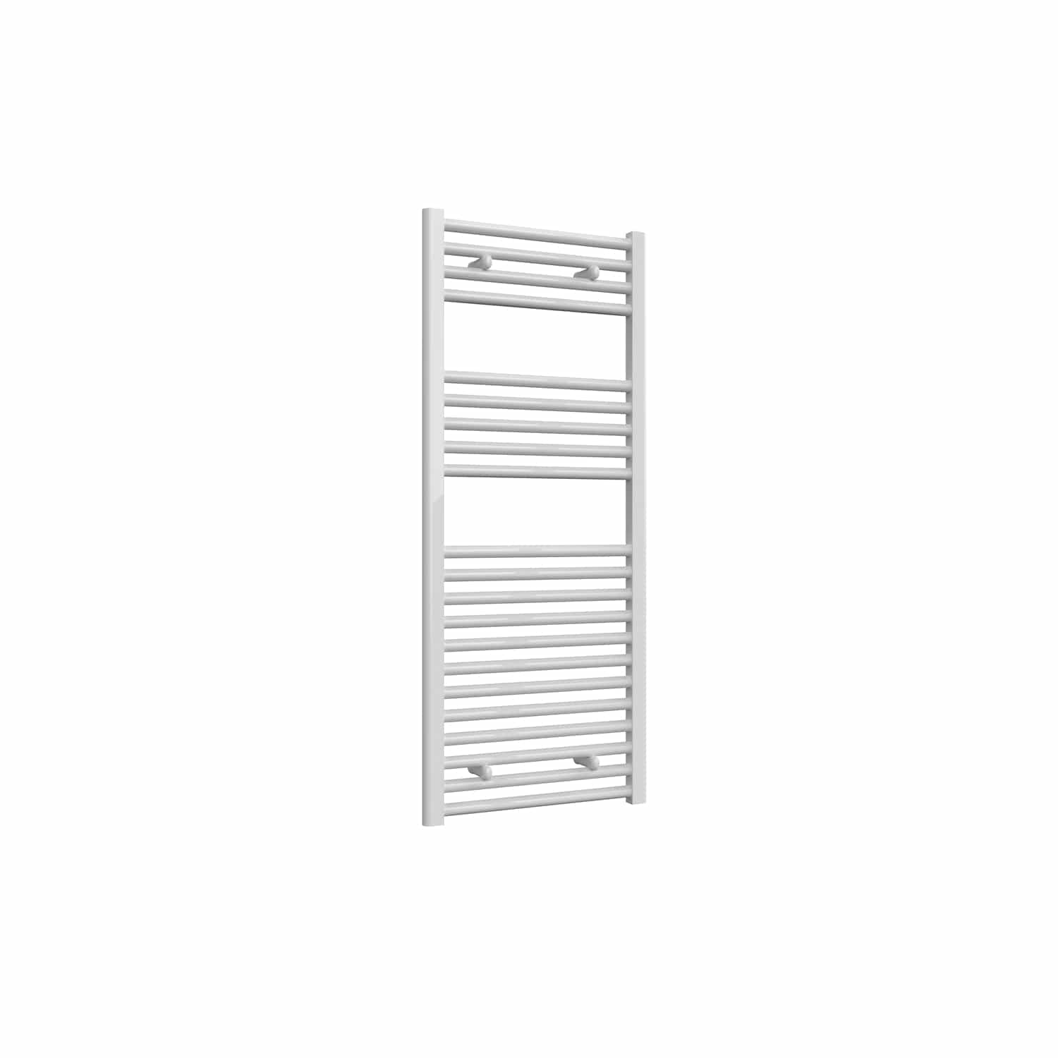 1200 x 500 mm Reina Diva Designer Flat White Heated Towel Radiator