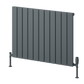 Reina Piatto Horizontal Aluminium Radiator