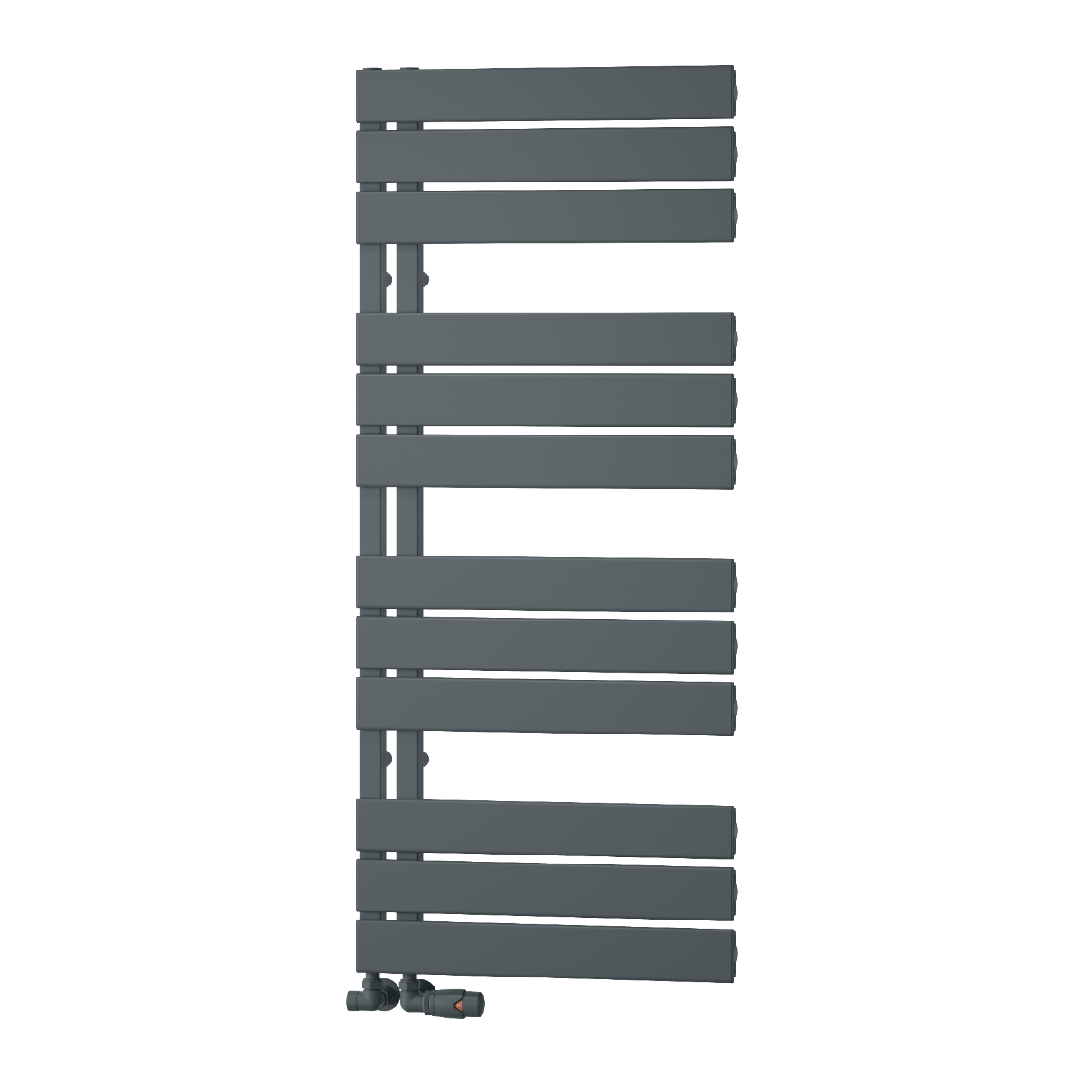 Anthracite Heated Towel Rail