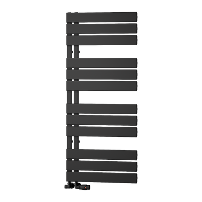 Matt Black Heated Towel Rail