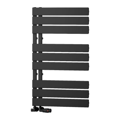 Matt Black Heated Towel Rail