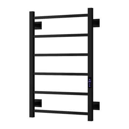 Matt Black Electric Heated Towel Rail