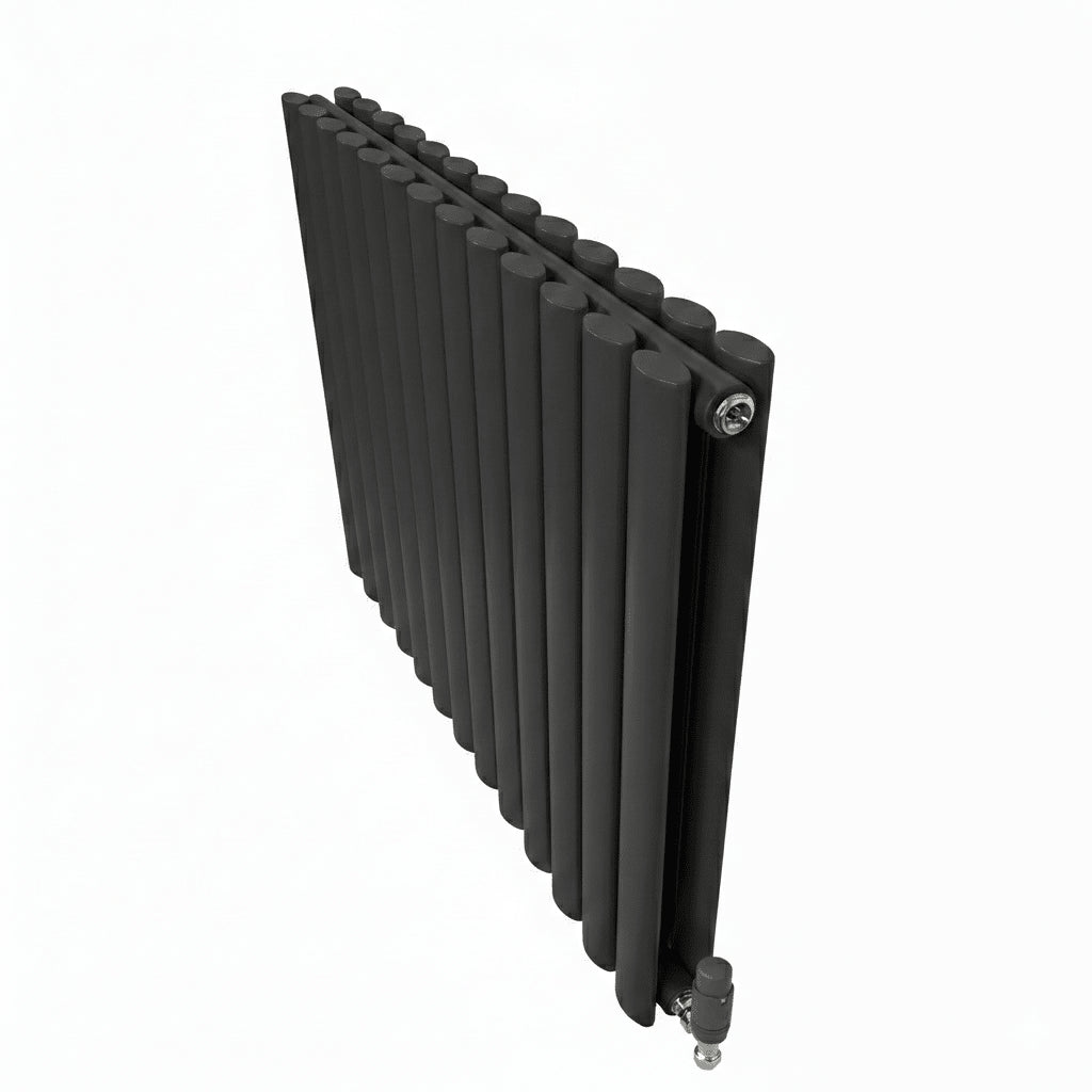 Rondy anthracite horizontal designer radiator