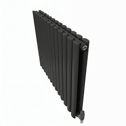 Rondy anthracite horizontal designer radiator