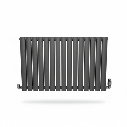 Rondy anthracite horizontal designer radiator