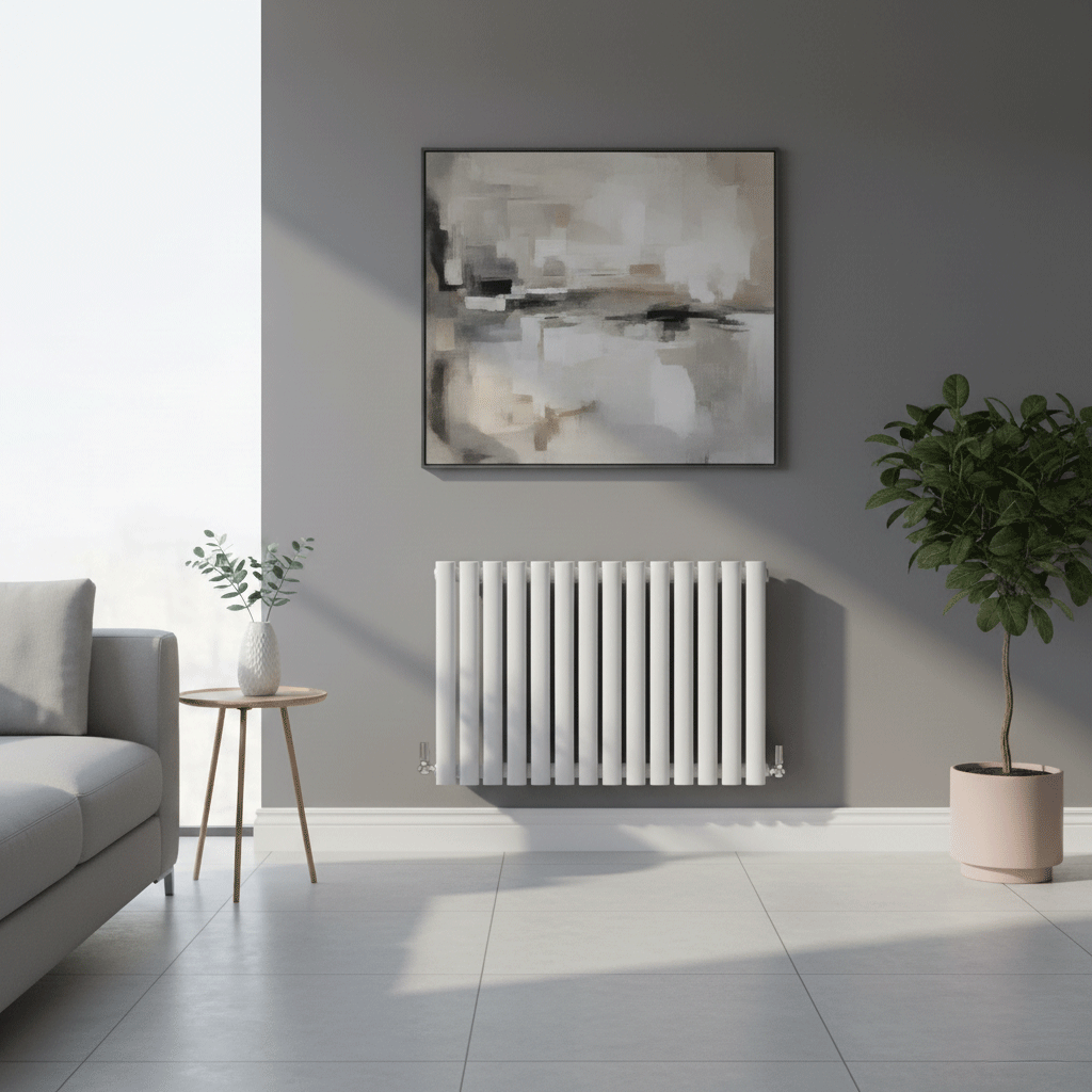 White Designer Radiator