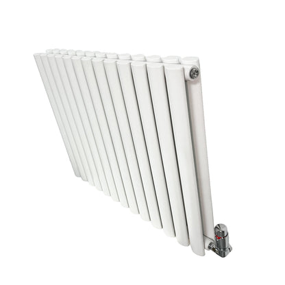 Rondy white horizontal designer radiator