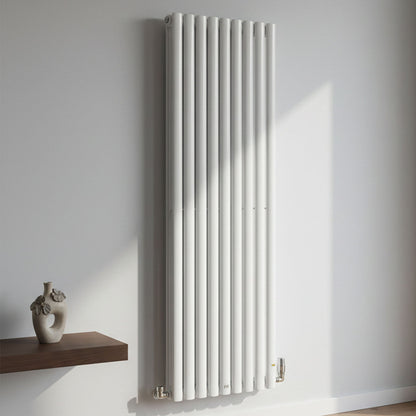 Rondy white vertical designer radiator