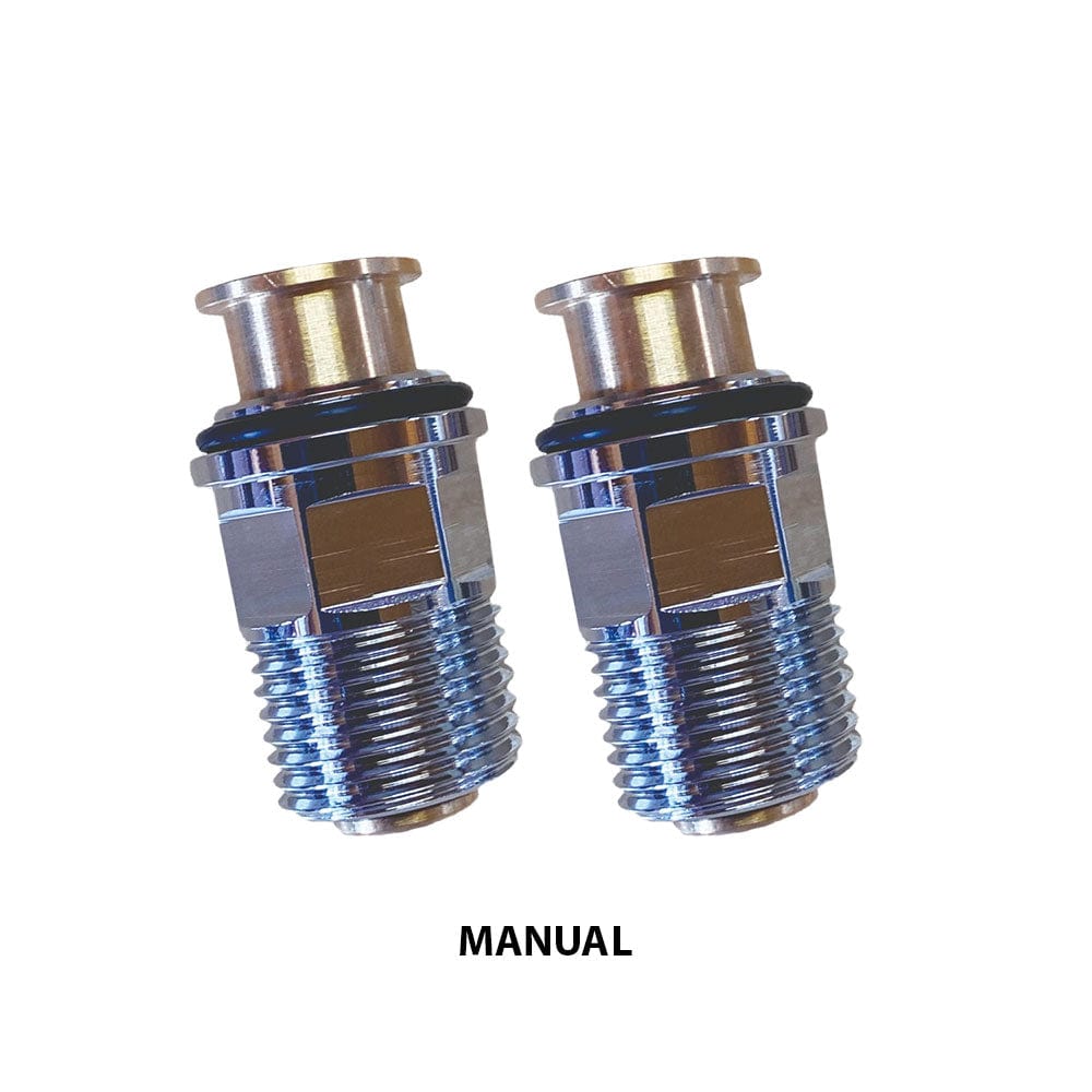 Shut-Off Valve Manual Towel Rail Shut-Off Valves Pair: Manual and TRV