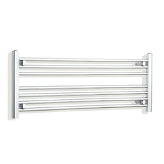 Towel Rail Only 1000mm Wide 400mm High Flat Chrome Heated Towel Radiator