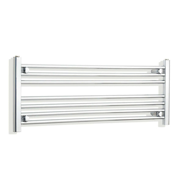 Towel Rail Only 1000mm Wide 400mm High Flat Chrome Heated Towel Radiator
