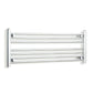 Towel Rail Only 1000mm Wide 400mm High Flat Chrome Heated Towel Radiator