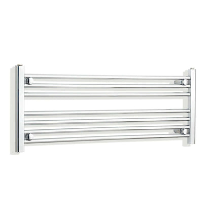 Towel Rail Only 1000mm Wide 400mm High Flat Chrome Heated Towel Radiator