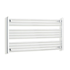 Towel Rail Only 1000mm Wide 600mm High Flat Chrome Heated Towel Rail