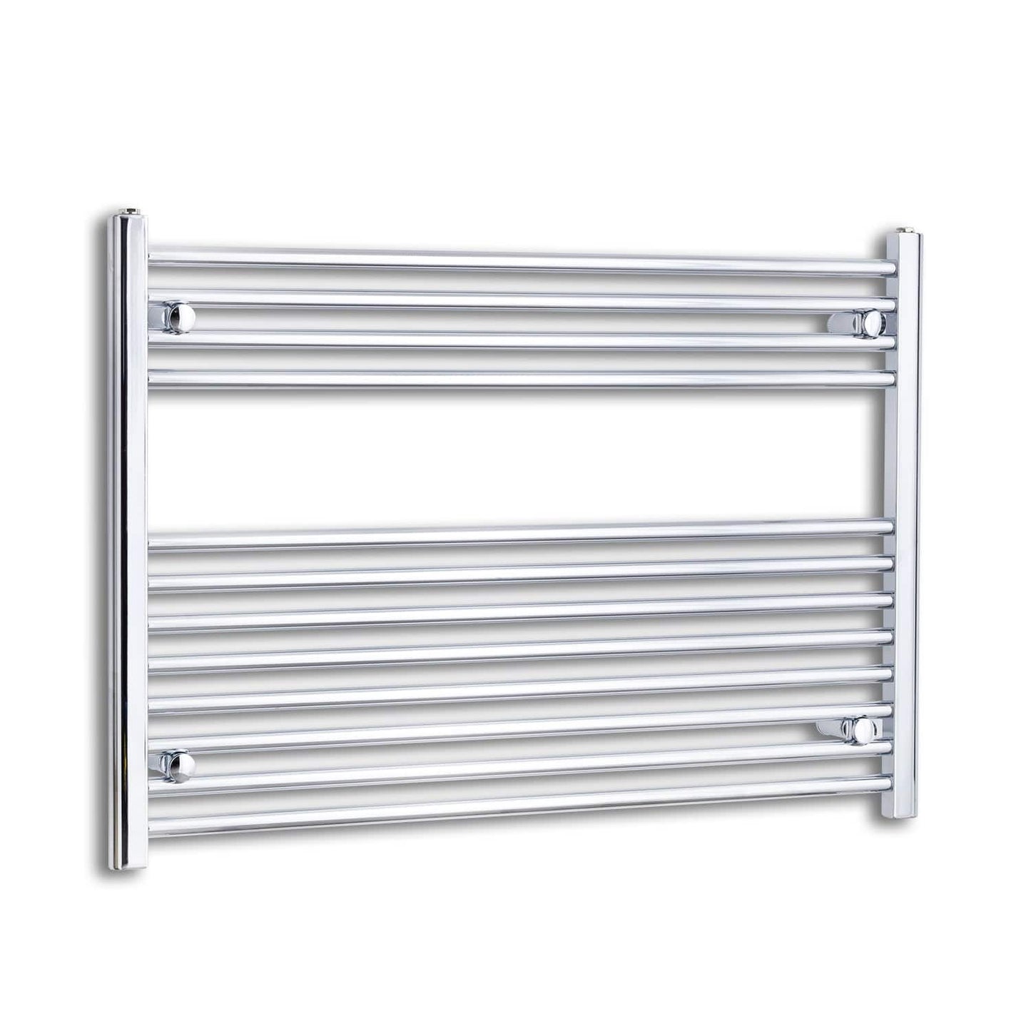 Towel Rail Only 1000mm Wide 700mm High Flat Chrome Heated Towel Radiator