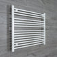 Towel Rail Only 1000mm Wide 800mm High Flat White Heated Towel Radiator HTR