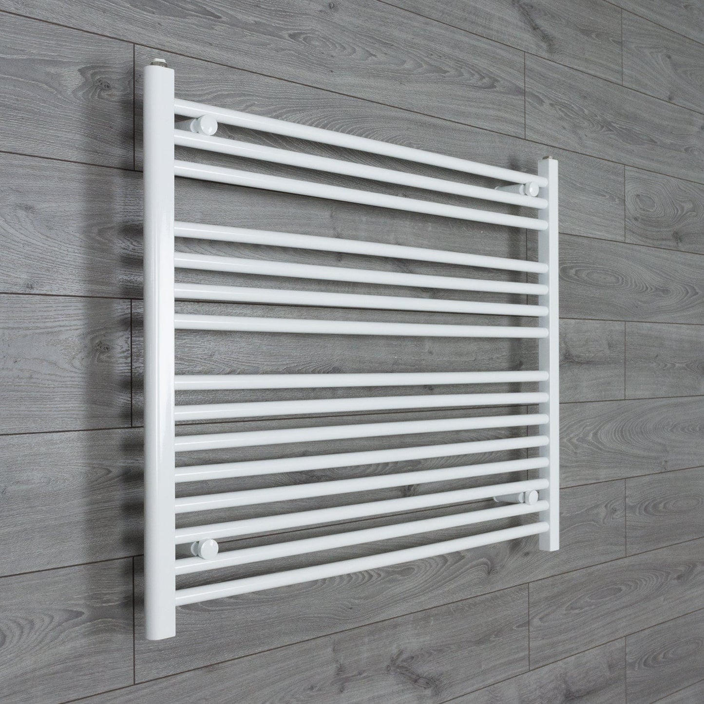 Towel Rail Only 1000mm Wide 800mm High Flat White Heated Towel Radiator HTR