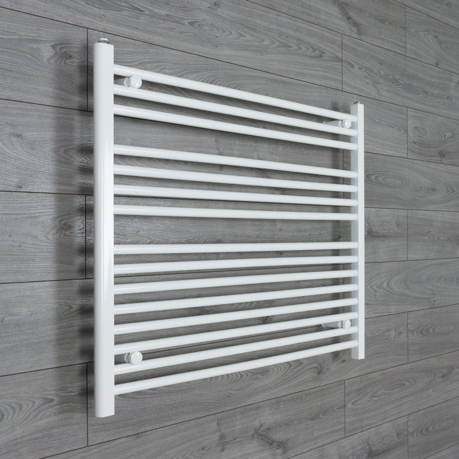 Towel Rail Only 1000mm Wide 800mm High Flat White Heated Towel Radiator HTR