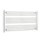 Towel Rail Only 1100mm Wide 600mm High Flat Chrome Heated Towel Radiator