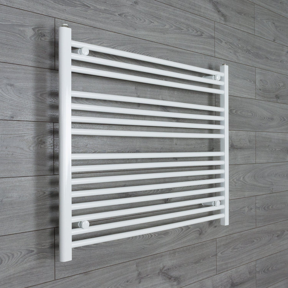 Towel Rail Only 1100mm Wide 800mm High Flat White Heated Towel Rail Radiator