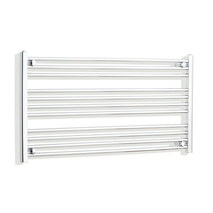 Towel Rail Only 1200mm Wide 600mm High Flat Chrome Heated Towel Rail HTR