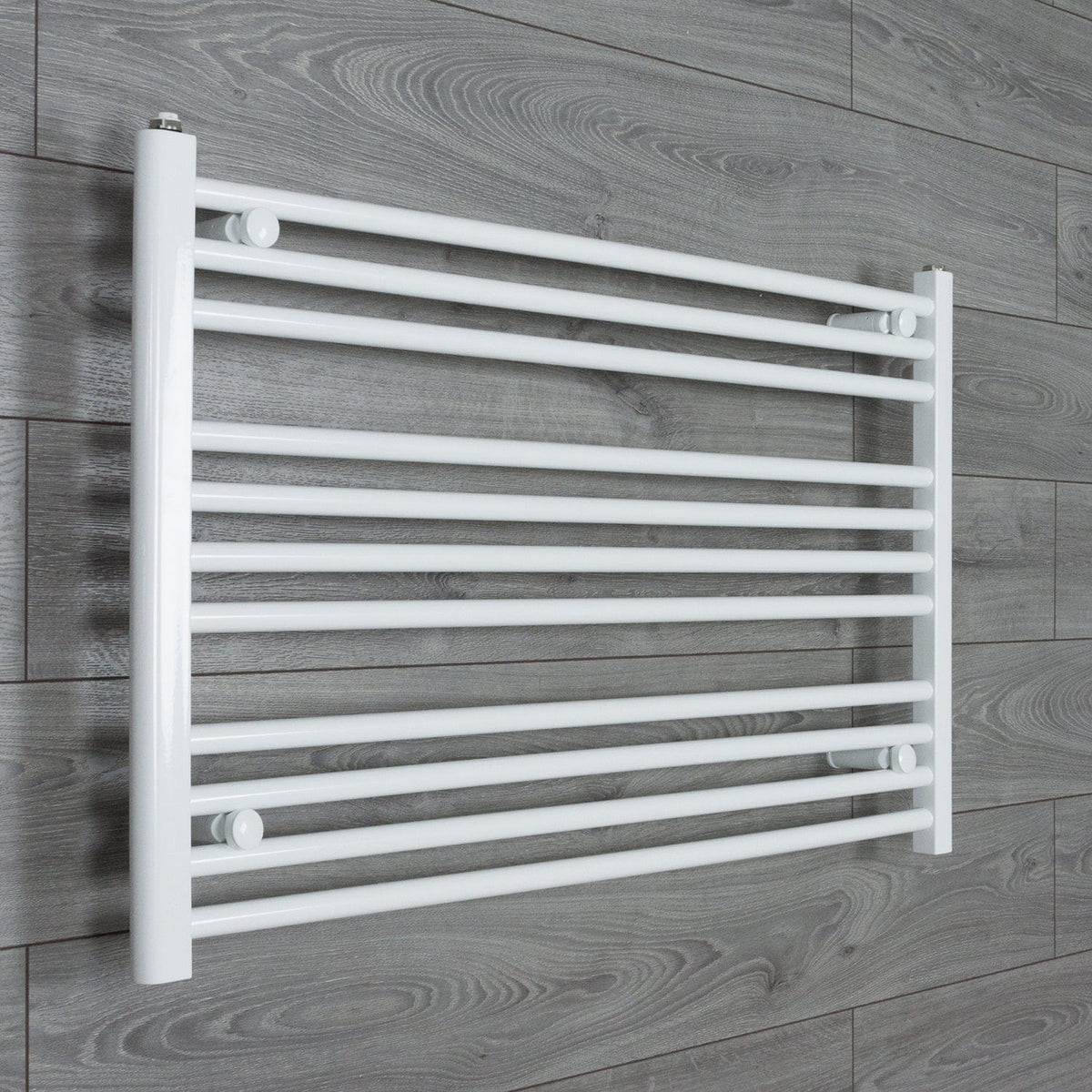 Towel Rail Only 1200mm Wide 600mm High Flat White Heated Towel Rail Radiator