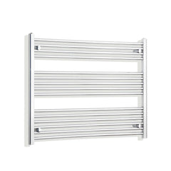 Towel Rail Only 1300mm Wide 800mm High Flat Chrome Heated Towel Radiator