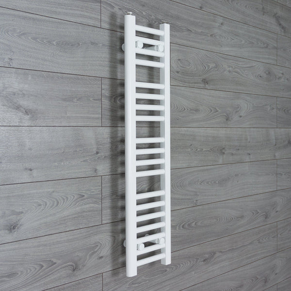Towel Rail Only 200mm Wide 1000mm High Flat White Heated Towel Radiator HTR
