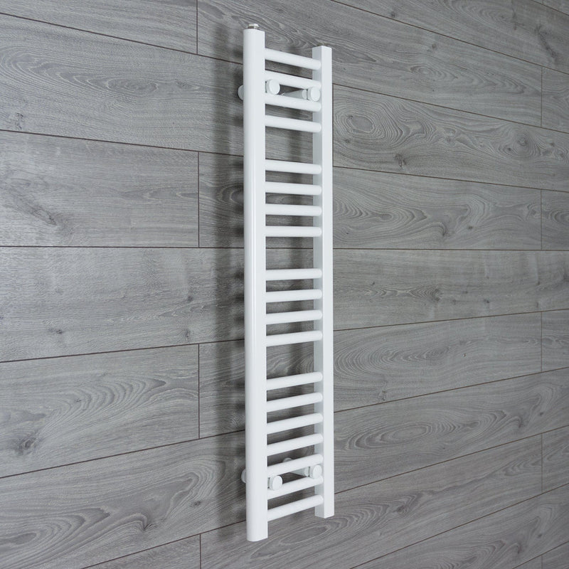 Towel Rail Only 200mm Wide 1000mm High Flat White Heated Towel Radiator HTR